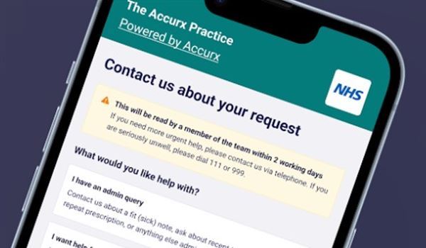 Accurx banner